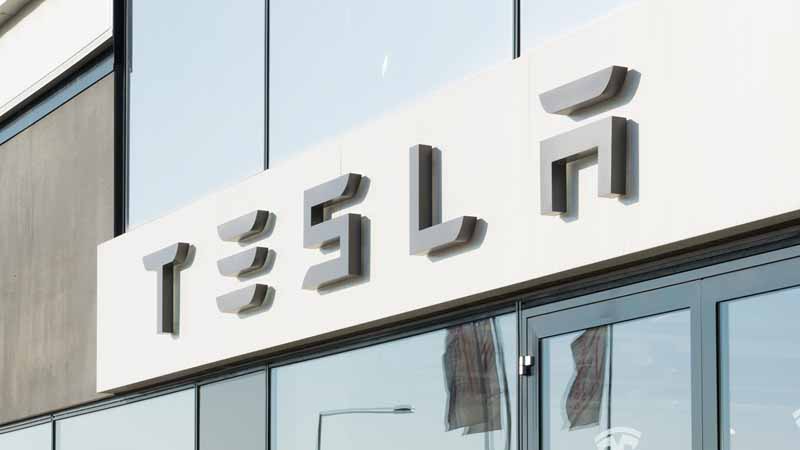 Tesla dealership.