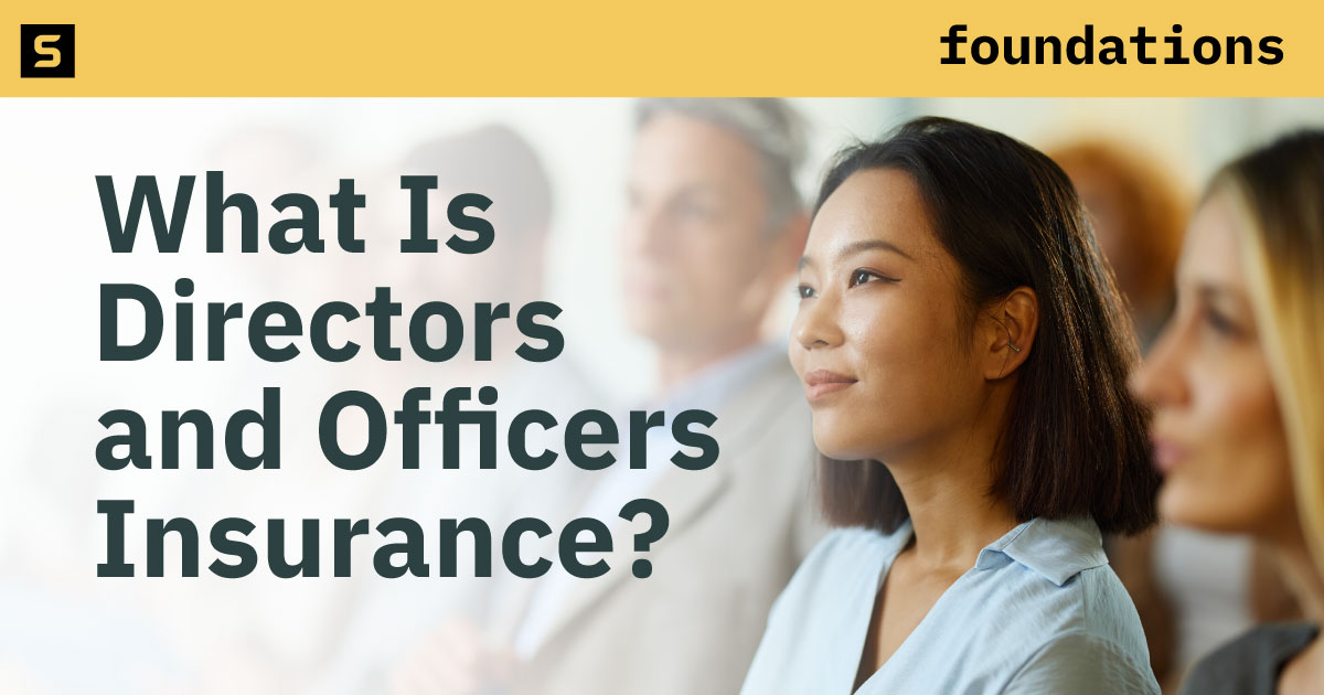 What is Directors and Officers Insurance?