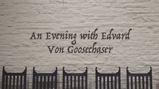 An Evening with Professor von Goosechaser – Brighton Fringe