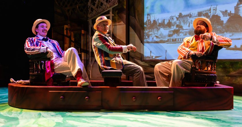 Production photos released for Three Men In A Boat at the The Mill at Sonning Theatre