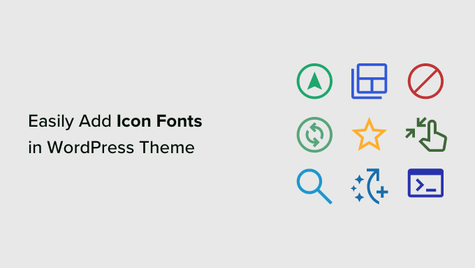 How to Easily Add Icon Fonts in Your WordPress Theme